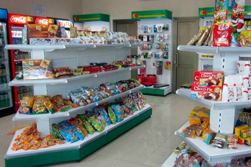 Торговые Островные Стеллажи