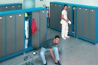 Мебель для раздевалок (Гардеробные шкафы) Только в розницу