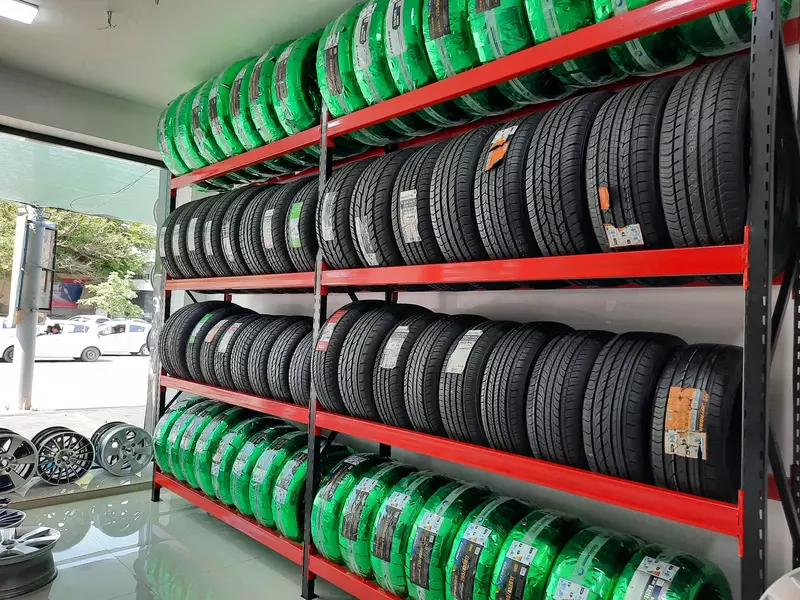 Стеллаж для шин (Автошиналар учун махсус стеллажлар)