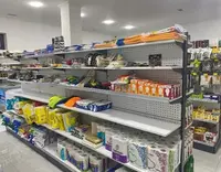 Торговые металлические стеллажи