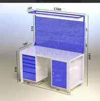 Metall ustaxona ish stoli (verstak)