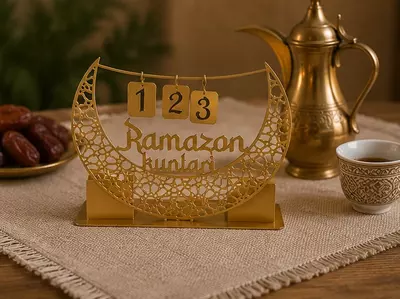  Металлический календарь отсчета дней Рамадана Только в розницу