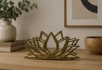 Lotus shaklidagi metall salfetka ushlagichi - 