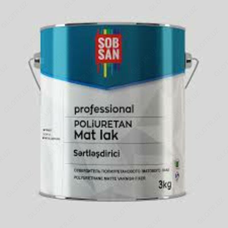 ПОЛИУРЕТАНОВЫЙ МАТОВЫЙ ЛАК 40 (İPEK MAT VERNİK)15КГ - 595 000 сум