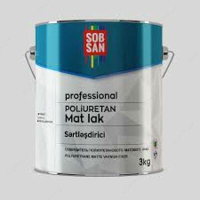 ПОЛИУРЕТАНОВЫЙ МАТОВЫЙ ЛАК 40 (İPEK MAT VERNİK)15КГ - 595 000 сум / шт.