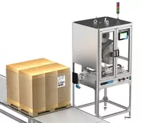 Принтер-аппликатор VJ9560 для печати и нанесения этикеток на паллеты.