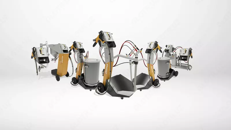 Электростатическое оборудование для нанесения порошковых покрытий