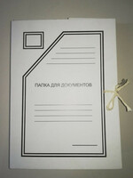   Архивная Папка на завязках (12 см)