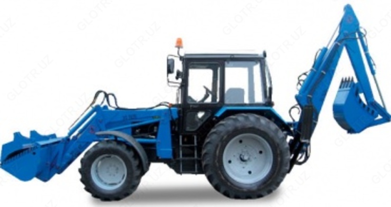 Экскаватор-погрузчик ЭПФП на базе Трактора Беларус - 80.1 с ковшом 0