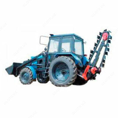 Траншеекопатель-бульдозер ЭПФЦ  на базе трактора Беларус -82.1 (Блюминг)