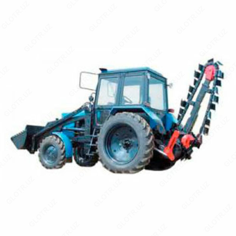 Траншеекопатель-бульдозер ЭПФЦ  на базе трактора Беларус -82.1 (Блюминг)