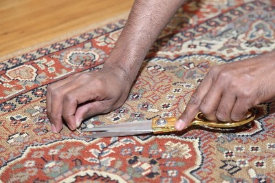 Резка ковров и ковровых покрытий