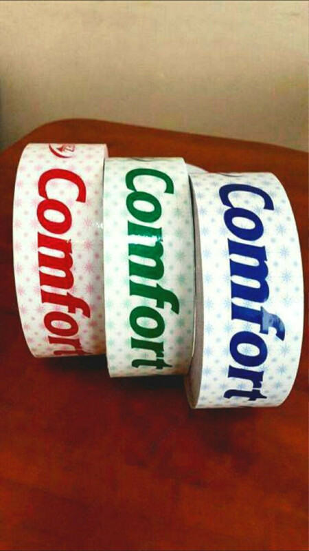 Клейкая лента с логотипом