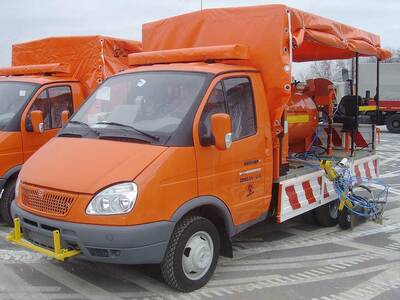 Машина дорожной разметки «Шмель 11А»(на базе Газель 3302)