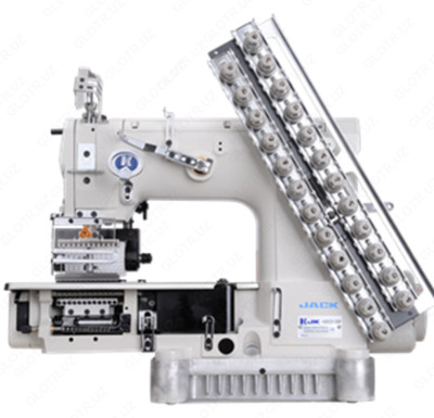 JK-8009VCDI-12064P yuqori tezlikda ko'p ignali tambur tikuv mashinasi