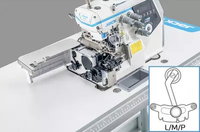  JACK C7 URUS - Sun’iy intellektga ega 4 ipli avtomatik overlok mashinasi! Chakana savdo