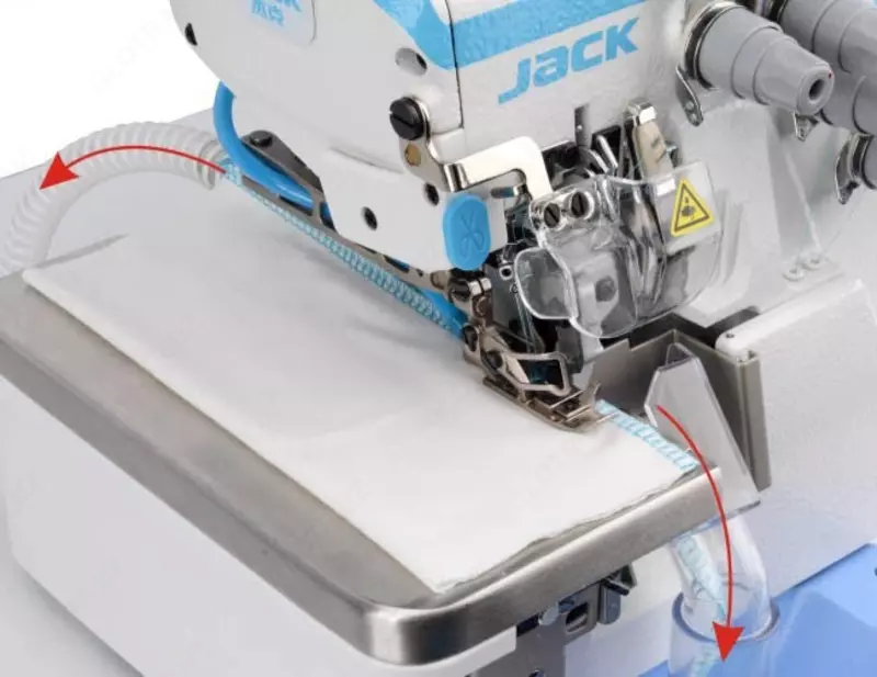  JACK C7 URUS - Sun’iy intellektga ega 4 ipli avtomatik overlok mashinasi! - JACK (ООО SEWING MACHINES TRADING)