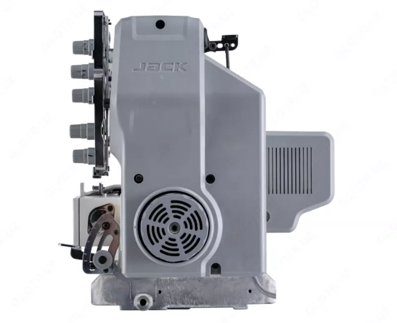  Jack K7-UT-01GB — Suniy Intellekt (AI) texnologiyasi bilan jihozlangan  3 ignali  ustki va ostki qoplamali (rastroposhivalnaya) silindrsimon (yengli) tikuv mashinasi - 