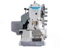   Jack K7-UT-01GB — Suniy Intellekt (AI) texnologiyasi bilan jihozlangan  3 ignali  ustki va ostki qoplamali (rastroposhivalnaya) silindrsimon (yengli) tikuv mashinasi