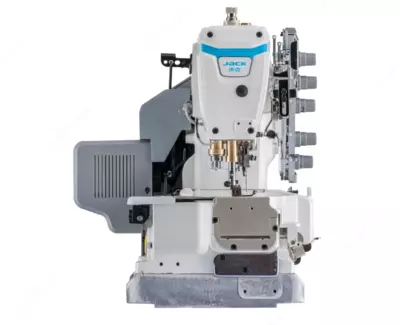   Jack K7-UT-01GB — Suniy Intellekt (AI) texnologiyasi bilan jihozlangan  3 ignali  ustki va ostki qoplamali (rastroposhivalnaya) silindrsimon (yengli) tikuv mashinasi