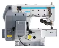  Jack K7-UT-01GB — Suniy Intellekt (AI) texnologiyasi bilan jihozlangan  3 ignali  ustki va ostki qoplamali (rastroposhivalnaya) silindrsimon (yengli) tikuv mashinasi Chakana savdo