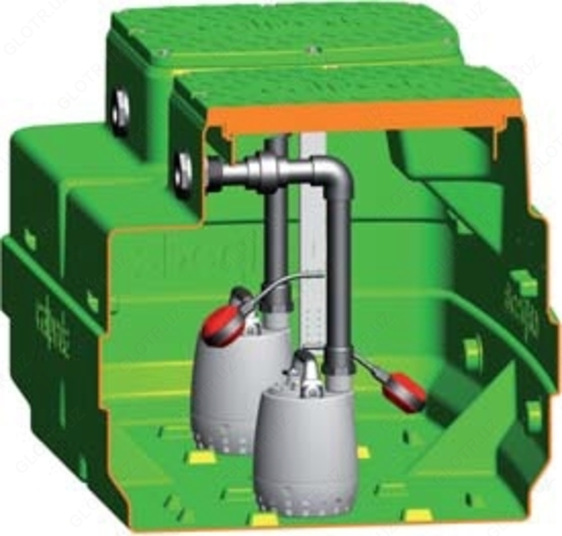 Calpeda GEO 230 2GQGM 6-21 230 V Канализационная установка