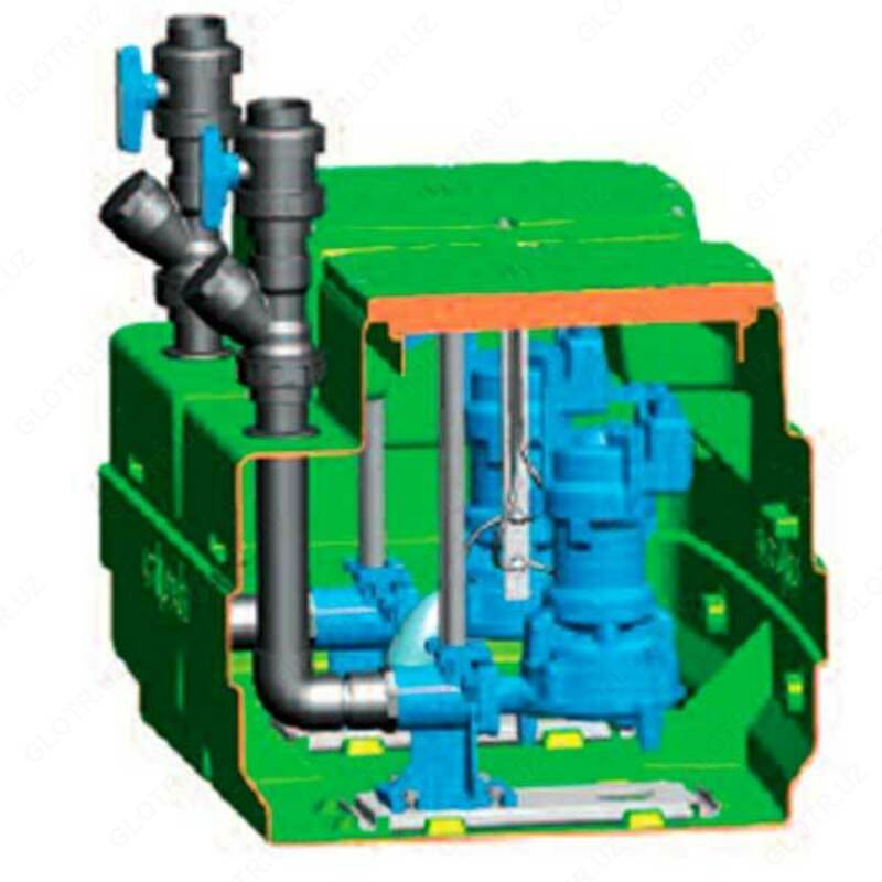 Calpeda GEO 230 2GQGM 6-21 230 V Канализационная установка - по запросу