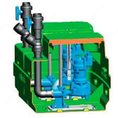 Calpeda GEO 230 2GQGM 6-21 230 V Канализационная установка - Цена по запросу