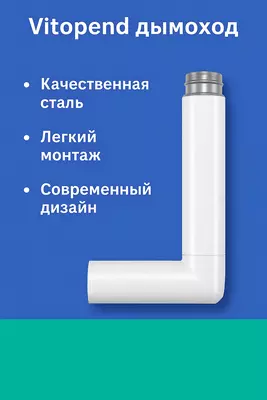 Vitopend дымоход