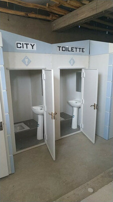 Сетевой туалет из био-материала 004