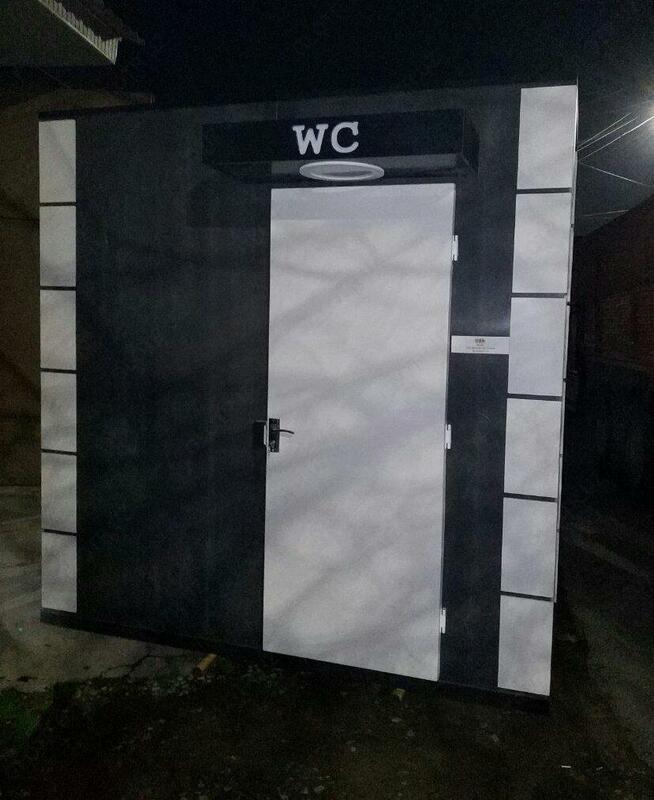 Туалет из био-материала