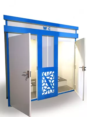 Двухсекционный туалет №1 (ТМП)