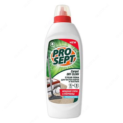 34 500 сум от 10 шт. Carpet DryClean 1 л шампунь для сухой чистки ковров и текстильных изделий