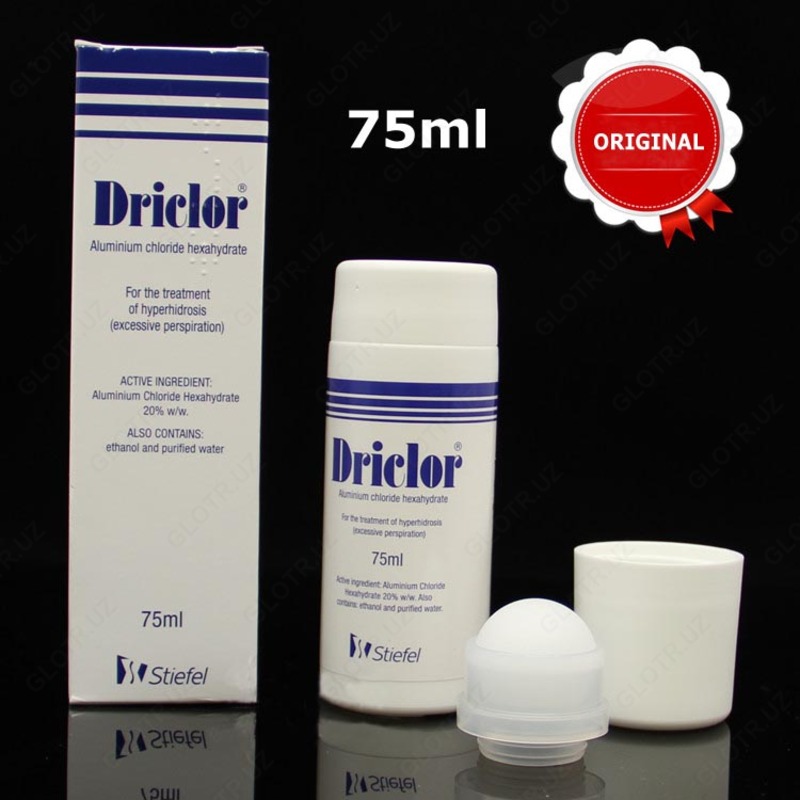 Driclor 60ml Terlashga qarshi - 240 000 so'm