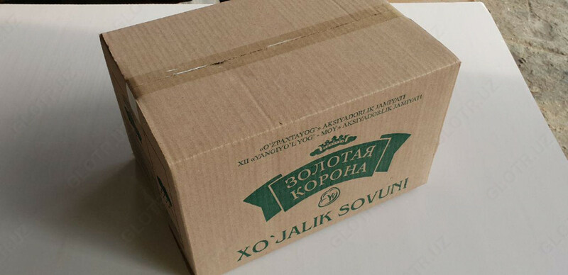 Картонная коробка (простая, 3 слоя)