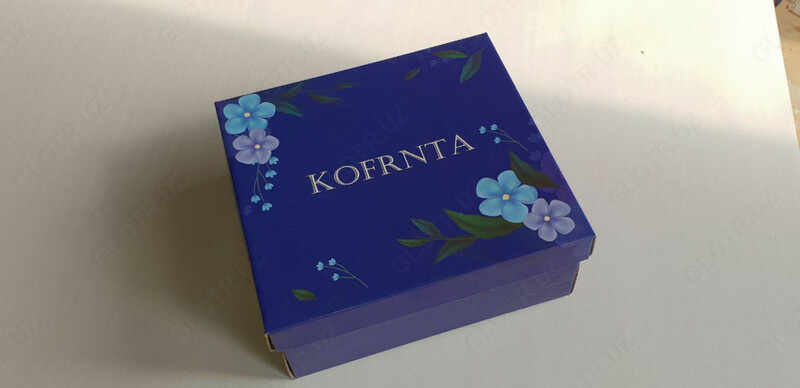 Картонная коробка (офсетная с печатью, 3 слоя)