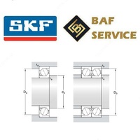 Шарикоподшипники радиально-упорные  однорядные 7208 ACCBM - 
