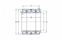 Четырёхрядные конические роликоподшипники типа TQI BT4B 329071 G/HA1VA901