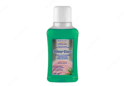 Ополаскиватель полости рта «Silver Care» Mouth Rinse с нитратом серебра и натуральным экстрактом алоэ вера