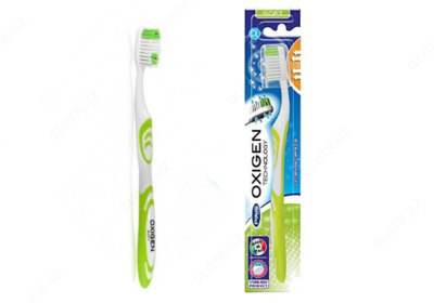 Зубная щётка 3-го поколения «PIAVE» серии Oxigen с 6 отверстиями в основании (Тип жёсткости щетины: мягкая)
