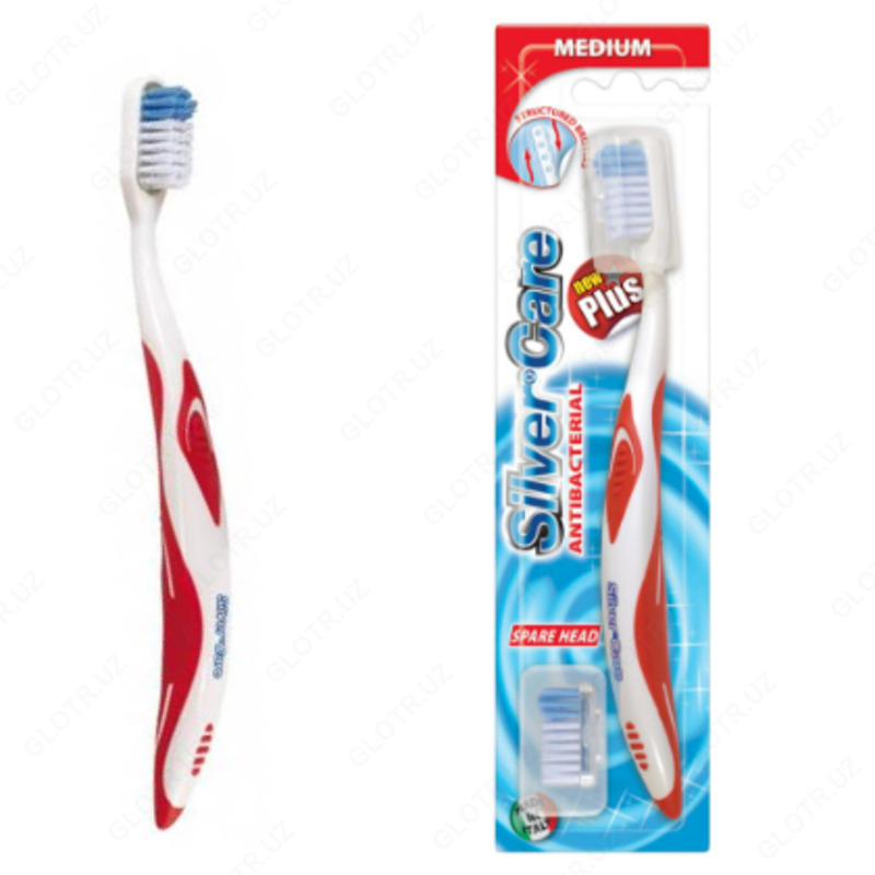 Plus kumush cho'tkasi 999 kumush cho'tkasi bilan almashtiriladigan Plus New seriyali tish cho'tkasi.