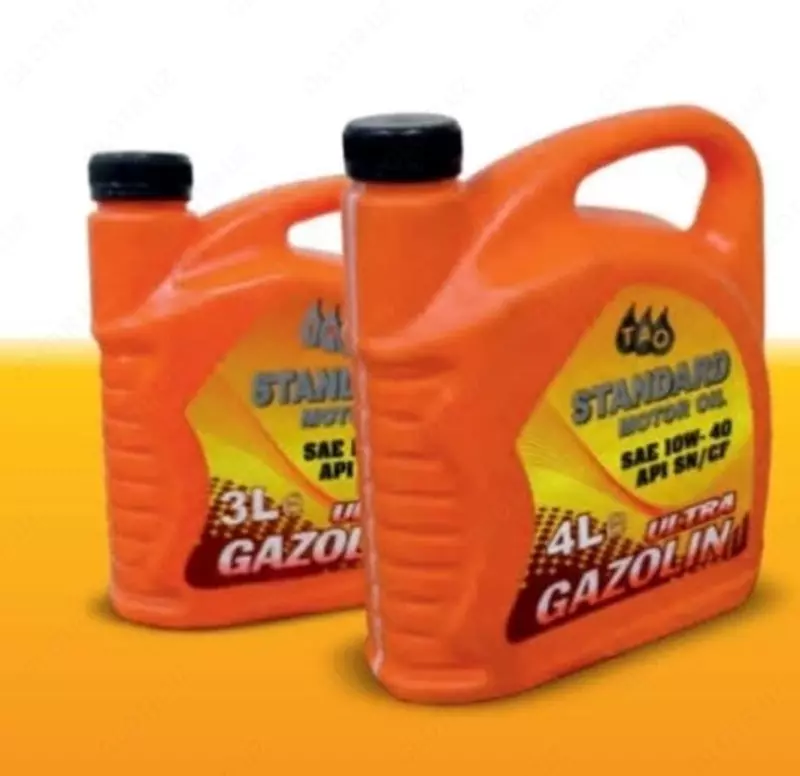 Универсальное минеральное моторное масло Standard ultra gazolin sae 10w-40