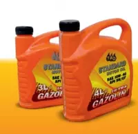 Универсальное минеральное моторное масло Standard ultra gazolin sae 10w-40