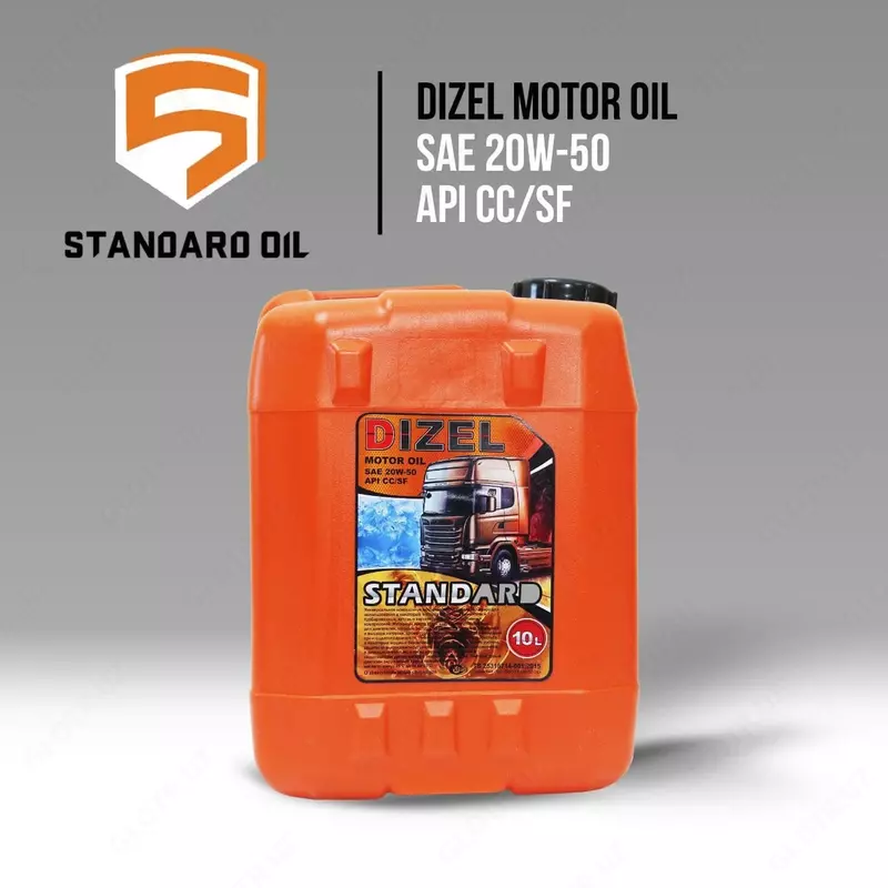 Моторное масло STANDARD DIESEL MOTOR OIL SAE 20W-50 API CC/SF(20 L)