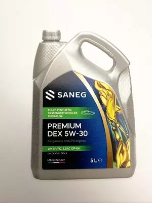 Моторное масло SANEG PREMIUM DEX 5W-30 (5L)