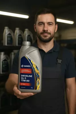 SANEG Driveline GL-5 75W-90 трансмиссионное масло