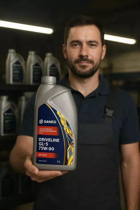 SANEG Driveline GL-5 75W-90 трансмиссионное масло