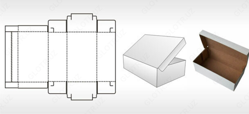 Коробка для обуви конструкции обувная шкатулка - по запросу