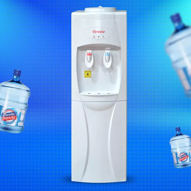 Кулер для воды напольный «Ferette» Т-1 белый