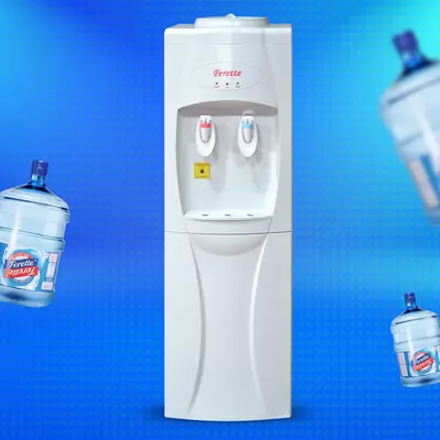 Кулер для воды напольный «Ferette» Т-1 белый